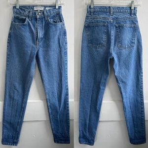 Like New 3rd Generation American Apparel High Rise Tapered Jeans